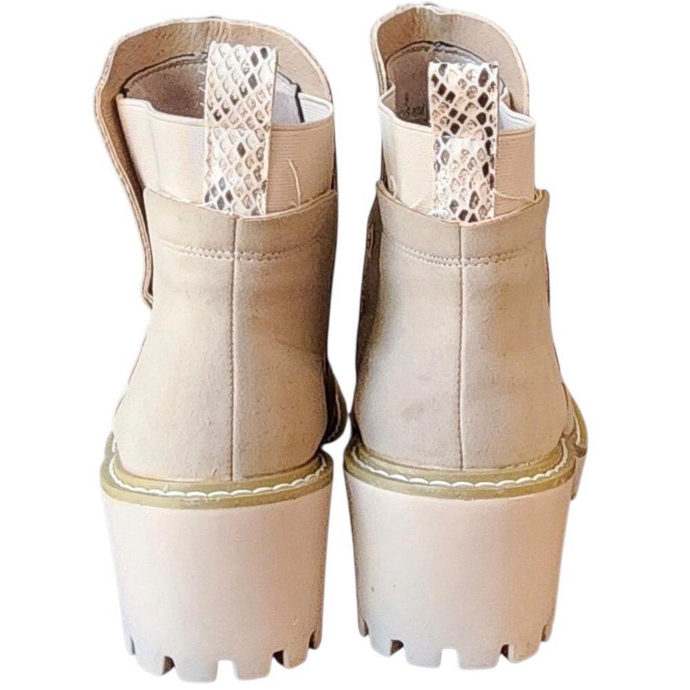 Nicole Miller New York Pocas Lug Sole Chelsea Bootie - Picture 7 of 8